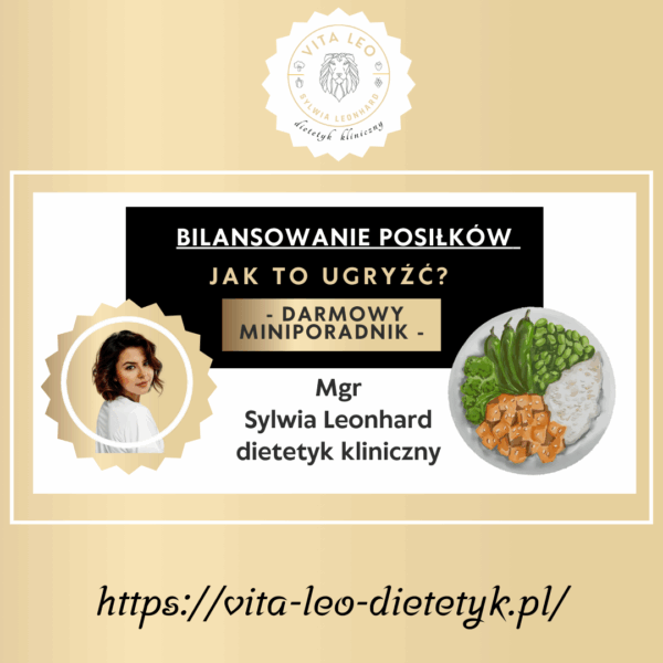Bilansowanie posiłków w insulinooporności - darmowy poradnik