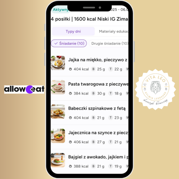 Jadłospis z niskim indeksem i niskim ładunkiem glikemicznym Zima